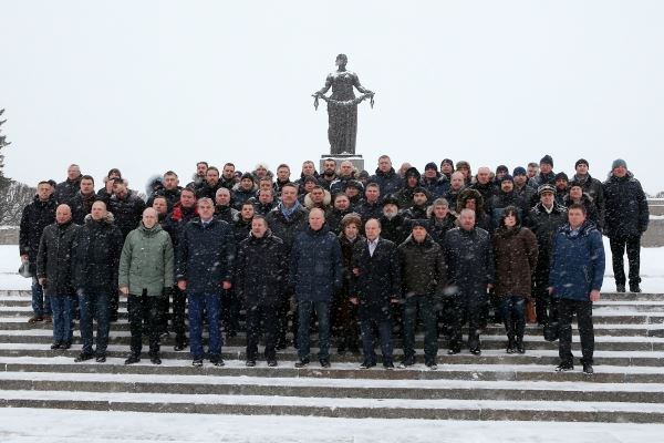 Команда ветеранов ВФВ - победитель турнира, посвященного 78-й годовщине полного освобождения Ленинграда от фашистской блокады